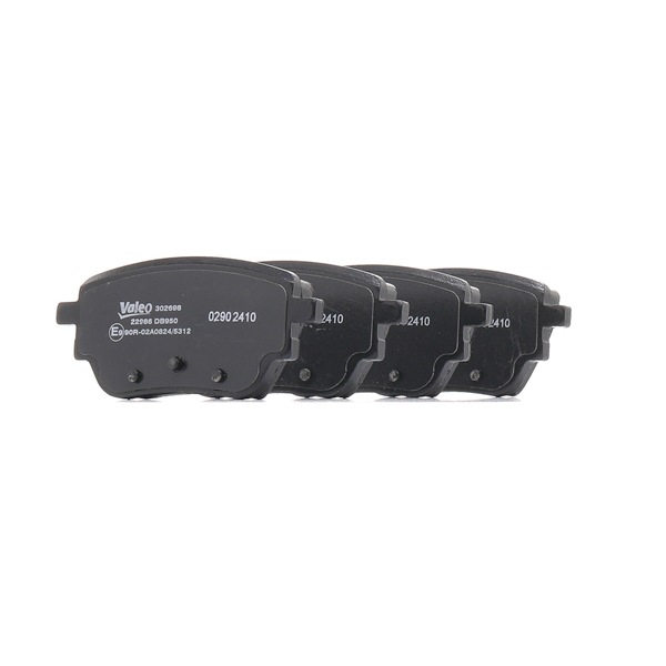 VALEO 302698 Plaquettes de frein MERCEDES-BENZ Classe A Berline (W177) A 200 4-matic (177.188) 163 CV Essence prix