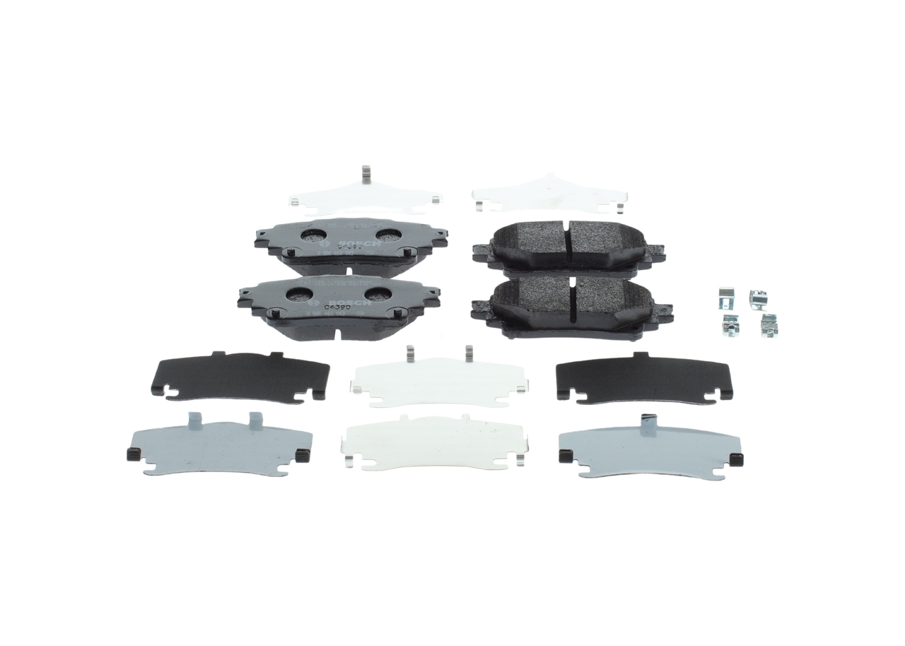 BOSCH 0986460043 Pidurikattekomplekt, ketaspidur NX II (AZ20) hind
