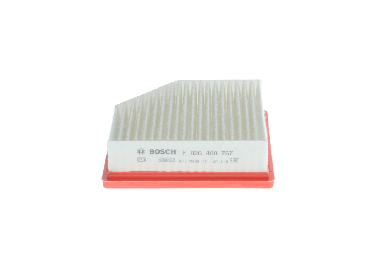 Filtro de aire F 026 400 767 BOSCH 16546-6RA0A RENAULT
