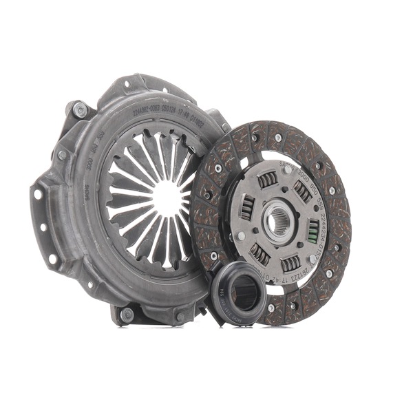 SACHS 3000 950 560 Kit d'embrayage Clio 2 1.2 (BB0A, BB0F, BB10, BB1K, BB28, BB2D, BB2H, CB0A,... 58 CV Essence 2007