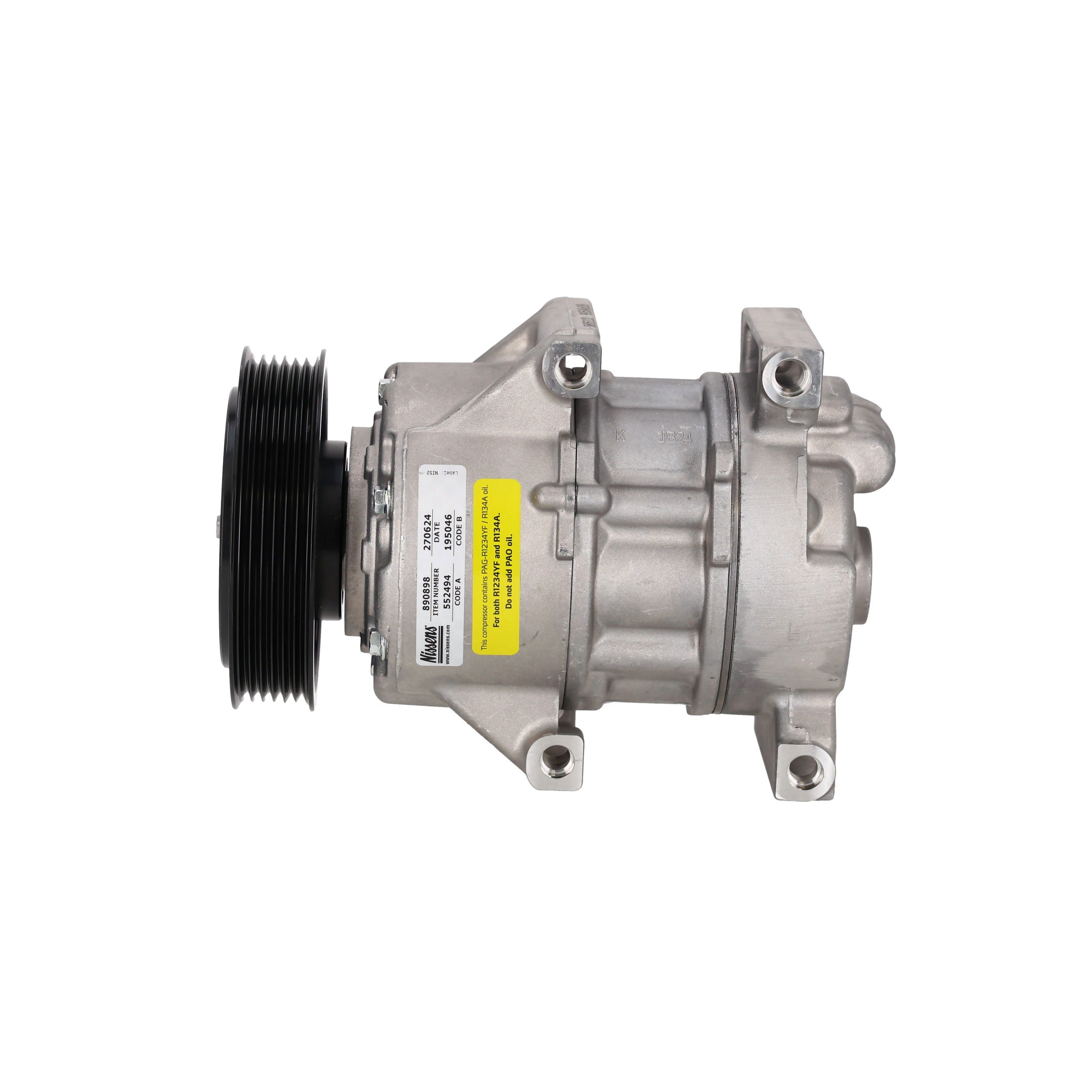 NISSENS 890898 Air conditioning compressor
