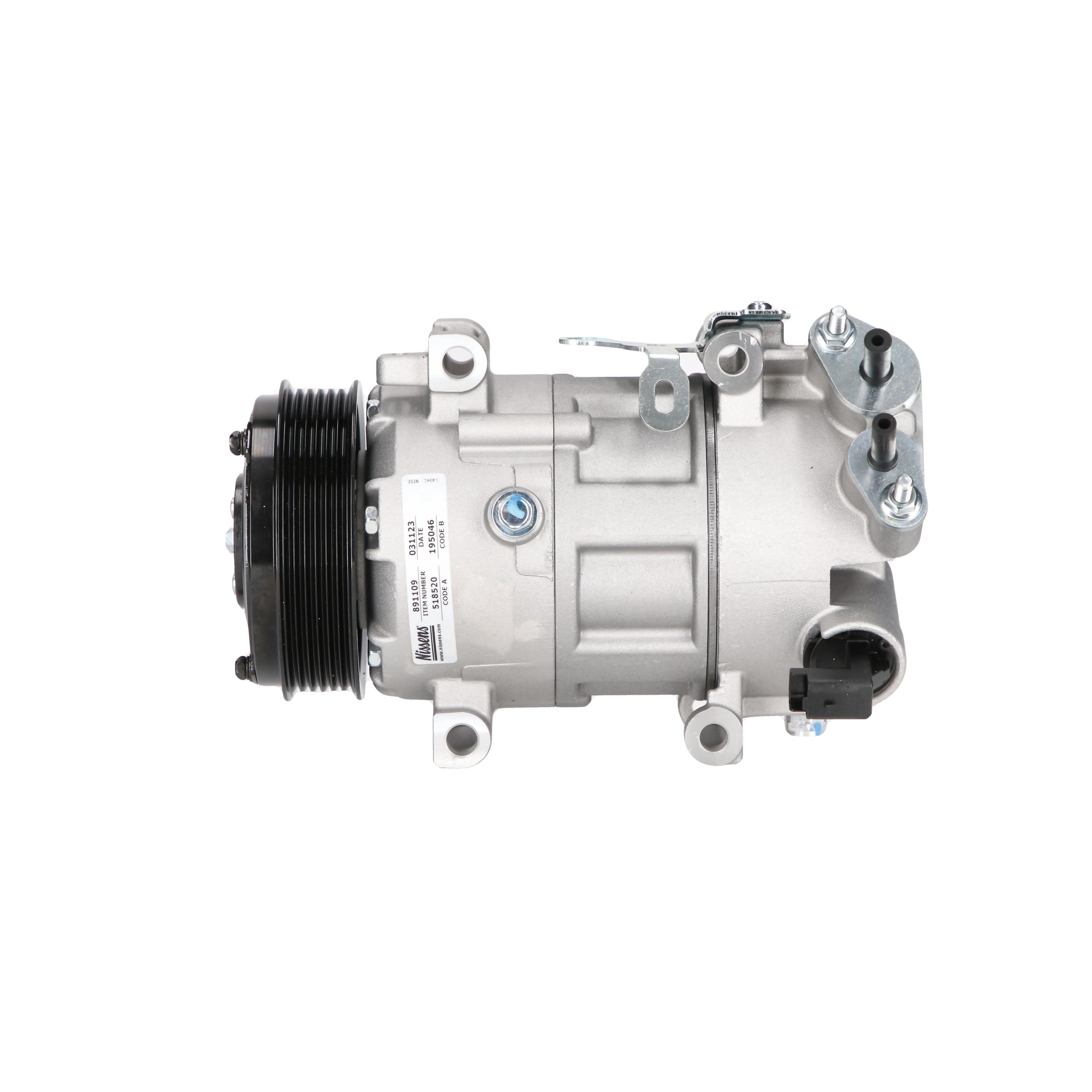 Embrayage magnétique pour compresseurs de climatisation 891109 NISSENS 9829934580 AUDI