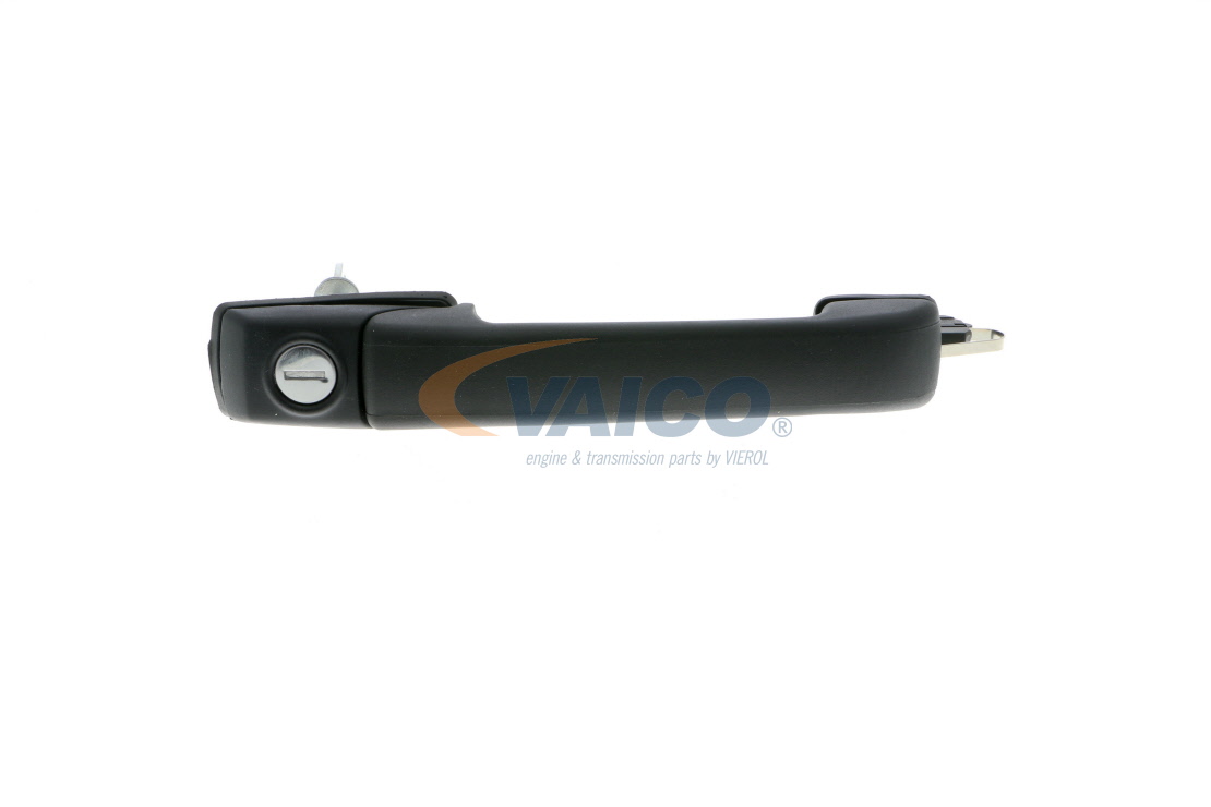 VAICO V10-6124 Door Handle with key, black, Right Front, EXPERT KITS +-image-2215252