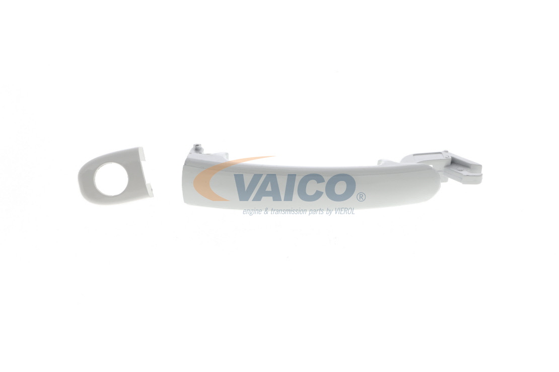 VAICO V10-6161 Door Handle with splash protection cover, Left Front, grey, primed, without lock, Original VAICO Quality-image-2215283