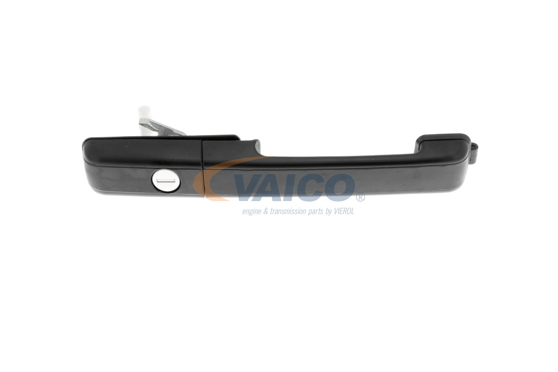 VAICO V10-6163 Door Handle with lock barrel, Left Front, black, Original VAICO Quality-image-2215285