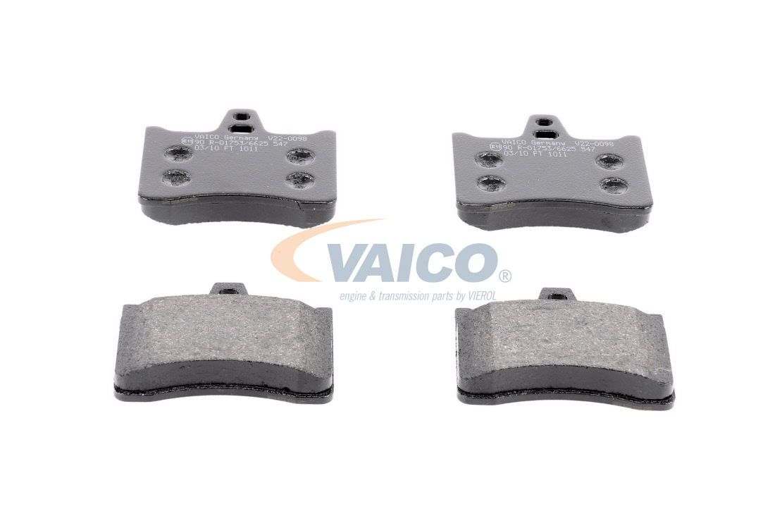 Bremseklodser V22-0098 VAICO 95 588 499 Bremseklodser V22-0098 VAICO 95 588 499 CITROËN