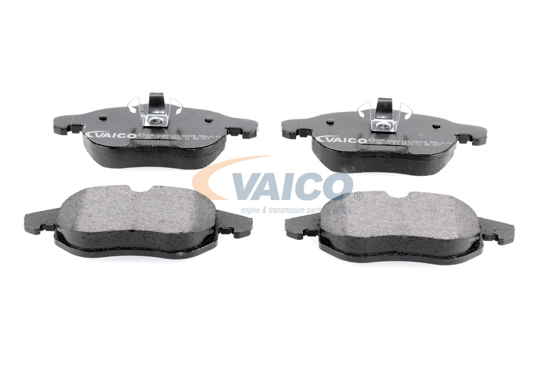 Jarrupalat, levyjarru V40-8027 VAICO 093176121 PEUGEOT