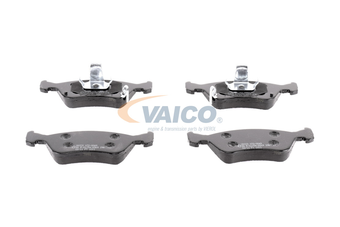 Bremseklodser V70-0049 VAICO 04465 YZZCG TOYOTA