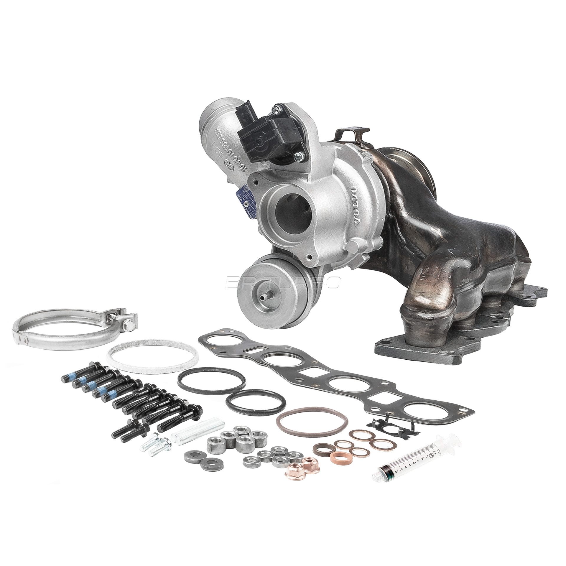 Turbocharger, montageset 16399880013RSM BR Turbo 36010097 FORD