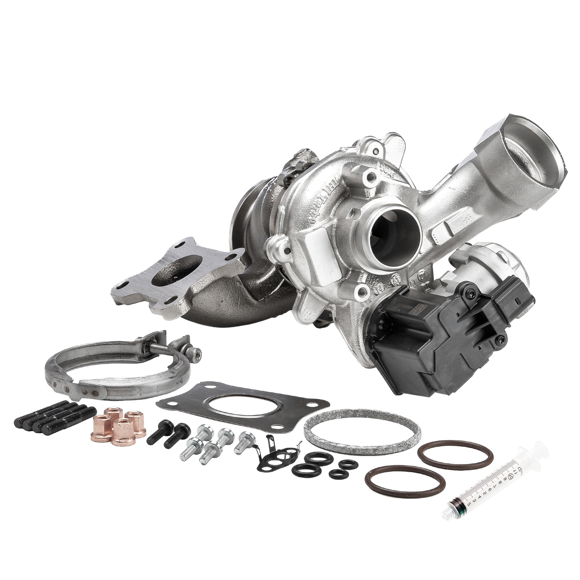 Turbocharger, montageset 9V206RSM BR Turbo 04E145704D AUDI