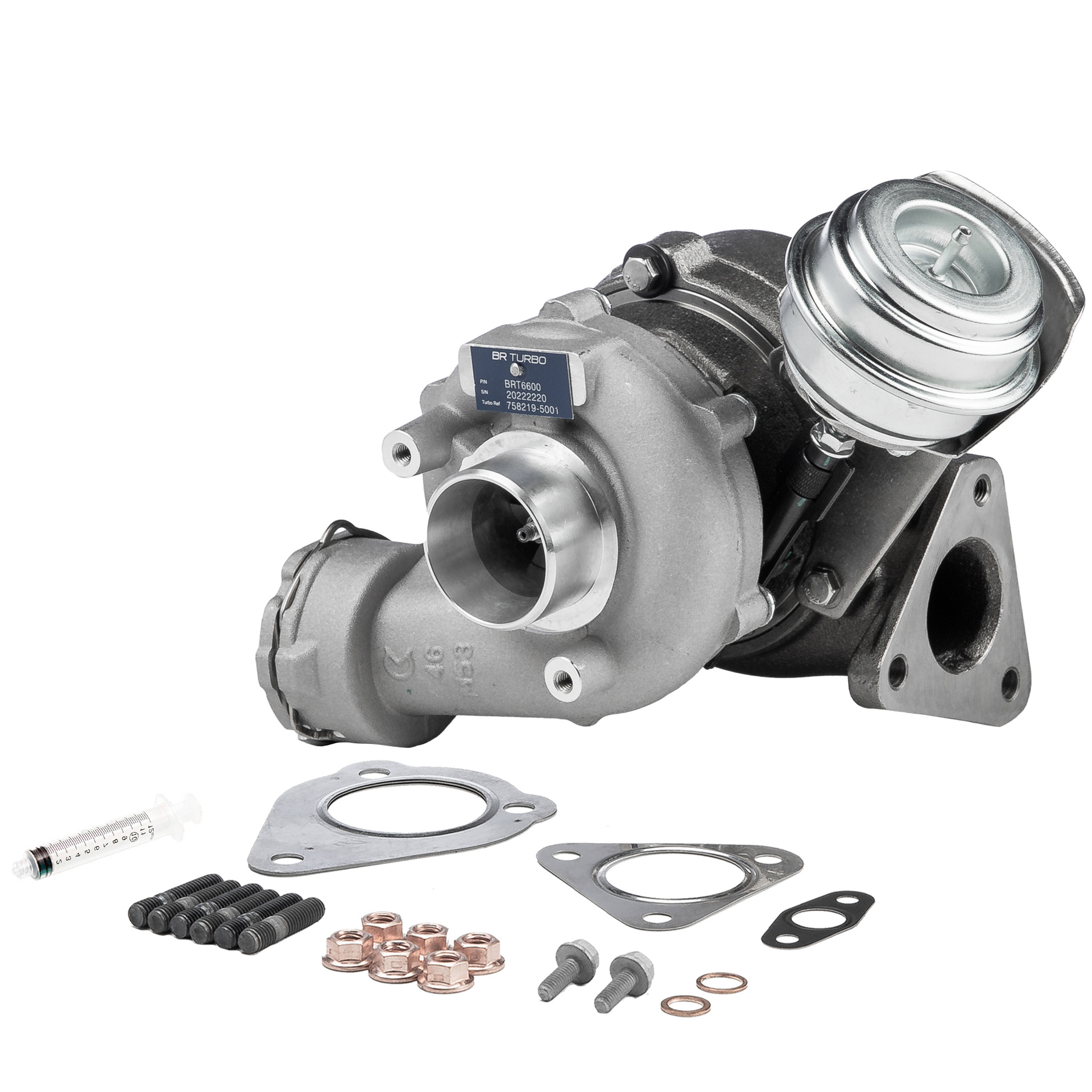 Turbocompresseur BRT6600M BR Turbo 03G145702LX Volkswagen