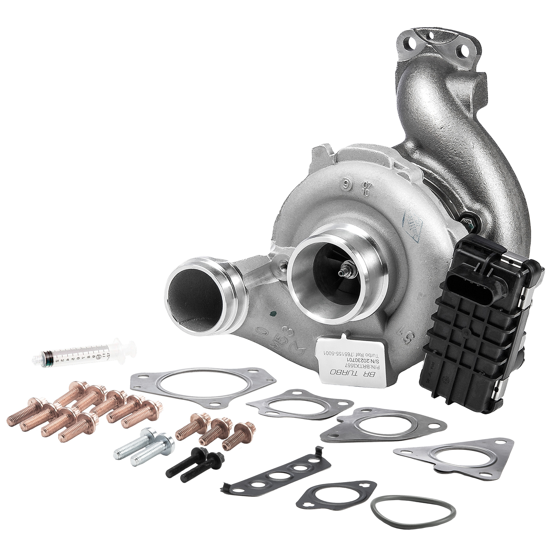 BR Turbo Turbocompresor BRTX3557M BR Turbo BRTX3557M Turbocompresor Audi A3 originales