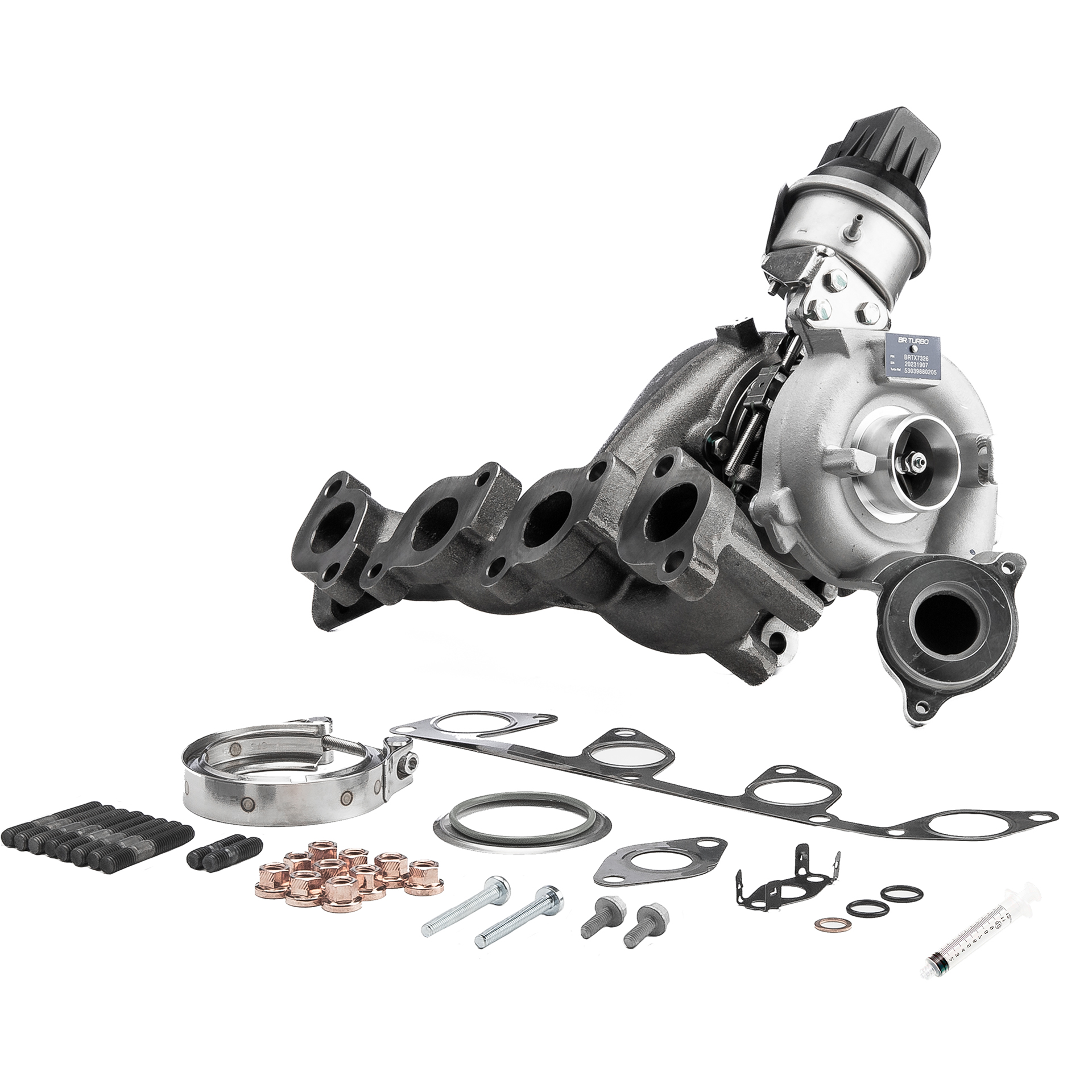 BR Turbo BRTX7326M Uitlaatgasturbo Audi A3 goedkoop
