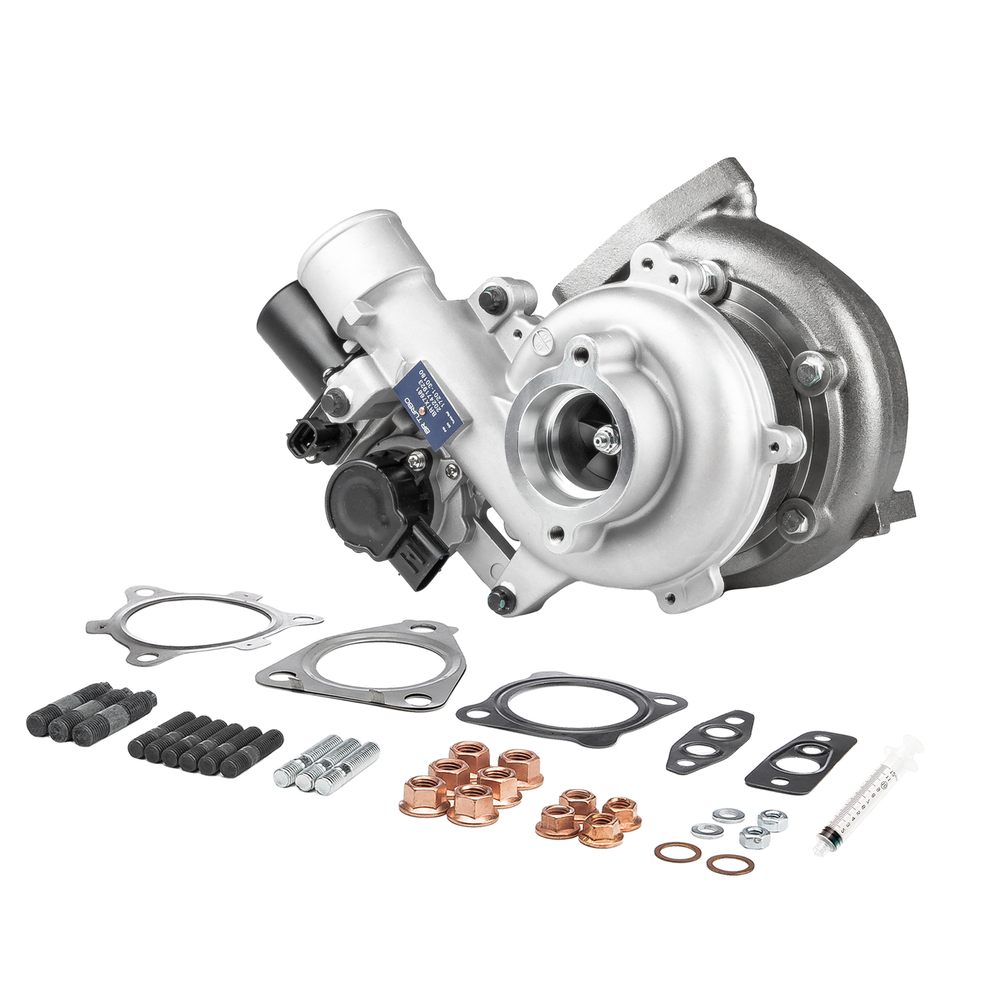 BR Turbo BRTX7681M Turbocompressor TOYOTA Dyna Camião de plataforma / Chassis (U400-U700, Y200-Y300) 3.0 D4d (KDY221, KDY231) 136 cv Diesel preço