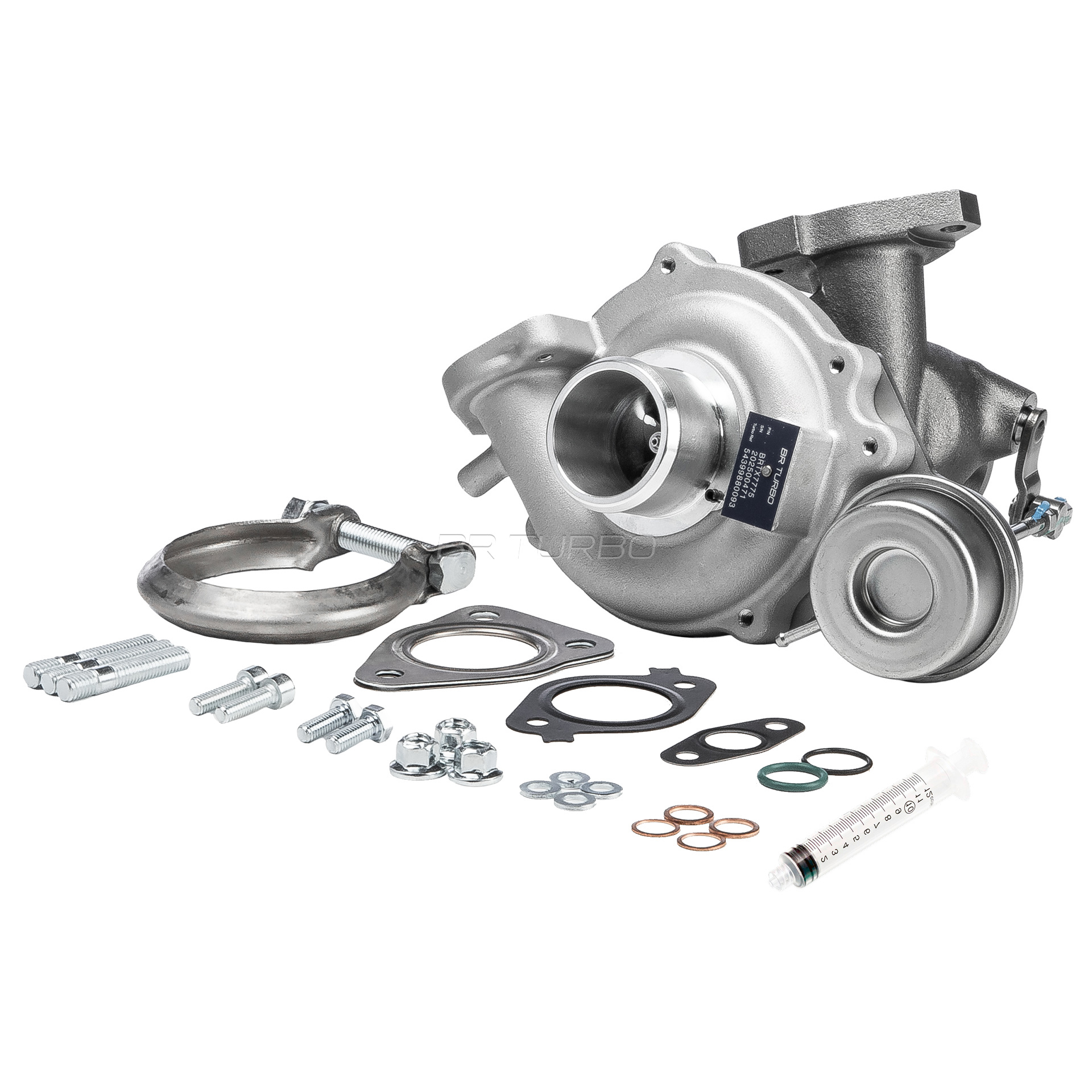 Turbodúchadlo BRTX7775M BR Turbo 55225012 Chladič plniaceho vzduchu BRTX7775M BR Turbo 55225012 OPEL
