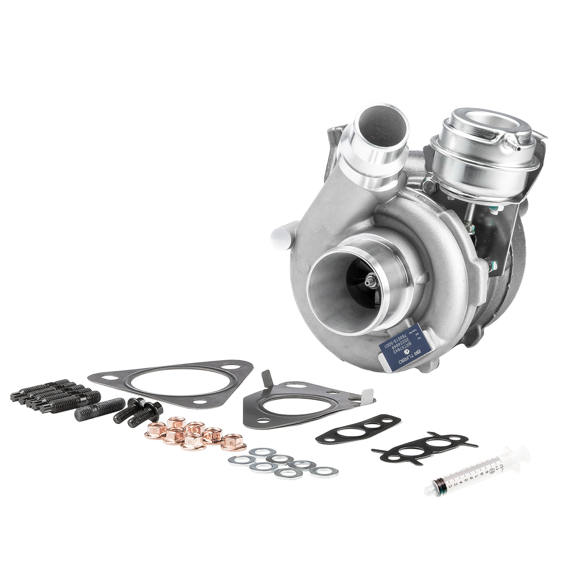 BR Turbo BRTX7843M Turbocompressor sobrealimentação Renault Scenic 3 2.0 dCi (JZ0Y, JZ26) 150 cv Diesel preço