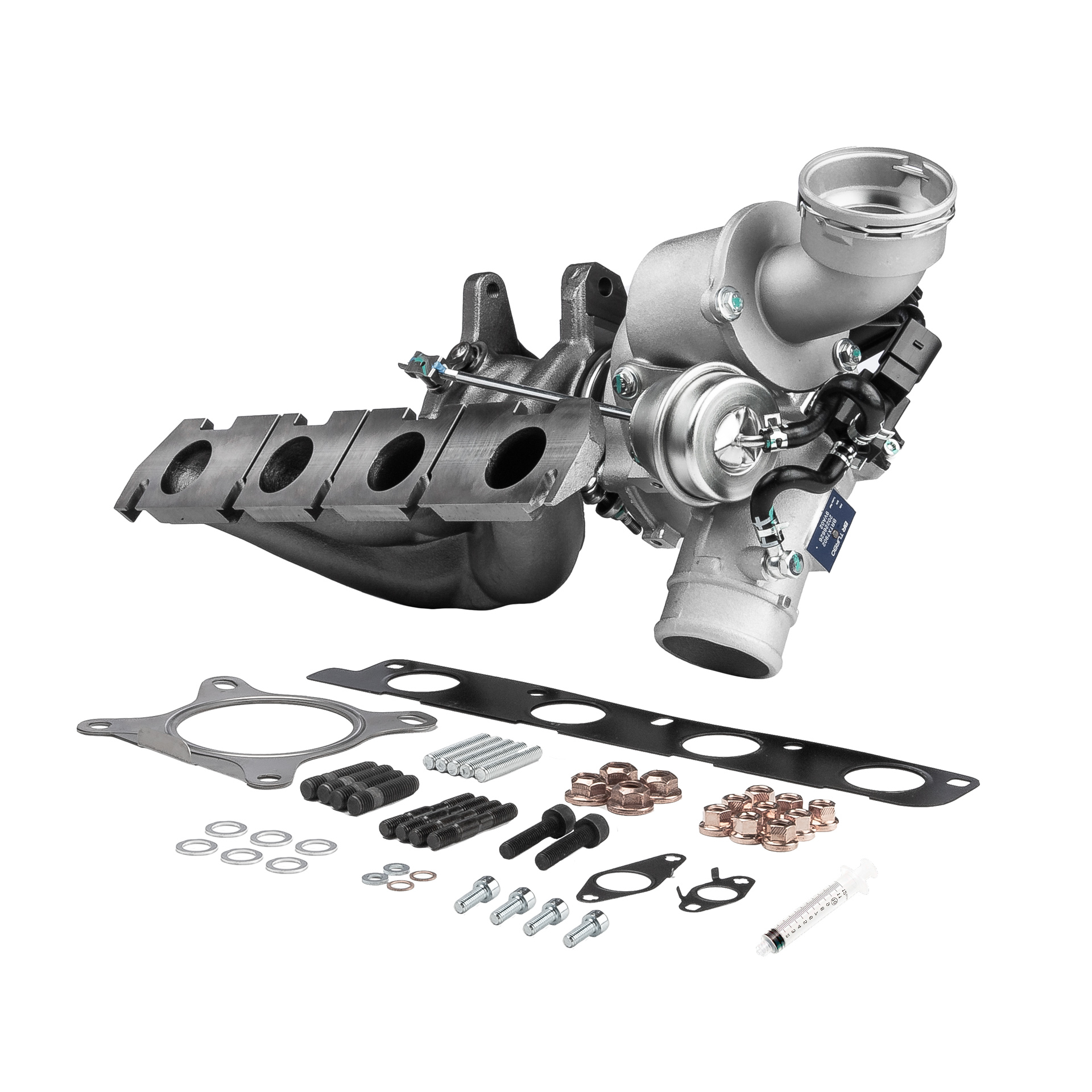 Montāžas komplekts, Kompresors BRTX7902M BR Turbo 06J 145 702 KX SEAT