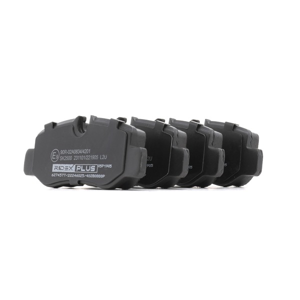 RIDEX PLUS 402B0888P Plaquettes de frein
