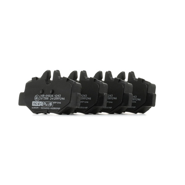 Bremseklodser 402B0098P RIDEX PLUS 636 420 03 20 Bremseklodser 402B0098P RIDEX PLUS 636 420 03 20 MERCEDES-BENZ