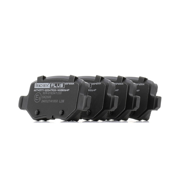 Kit pastiglie freni 402B0064P RIDEX PLUS 169 420 04 20 Kit pastiglie freni 402B0064P RIDEX PLUS 169420 04 20 BMW