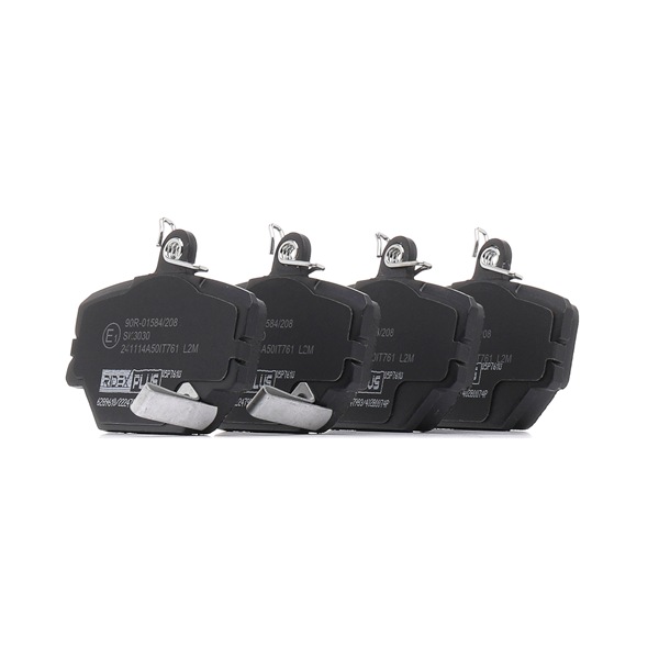 RIDEX PLUS 402B0074P Fékbetétek Smart 451 1.0 Turbo Brabus (451.333) 102 LE Benzin árak