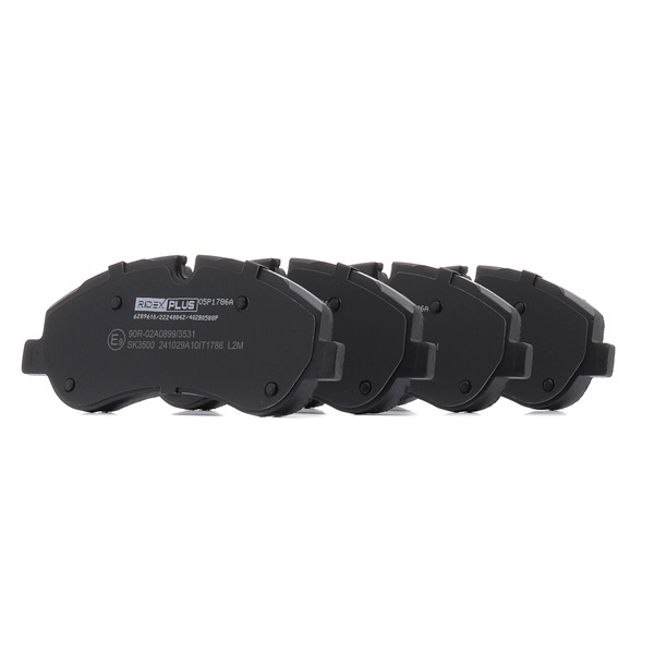 Plaquettes de frein 402B0588P RIDEX PLUS BK212K0-21AC FORD