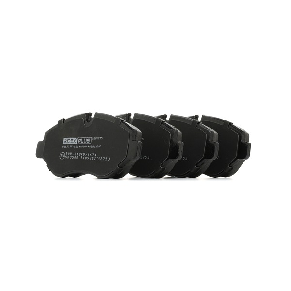 Remblokken 402B2100P RIDEX PLUS A00 642 08 420 PORSCHE