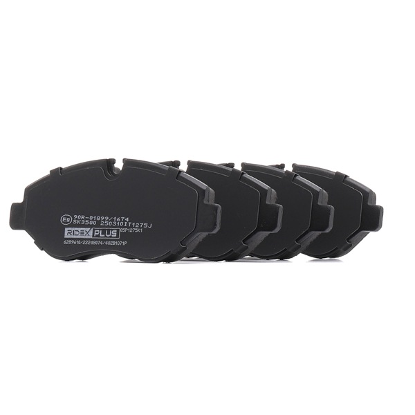 Klocki hamulcowe 402B1071P RIDEX PLUS A 906 421 16 00 Klocki hamulcowe 402B1071P RIDEX PLUS A9064211600 TOYOTA