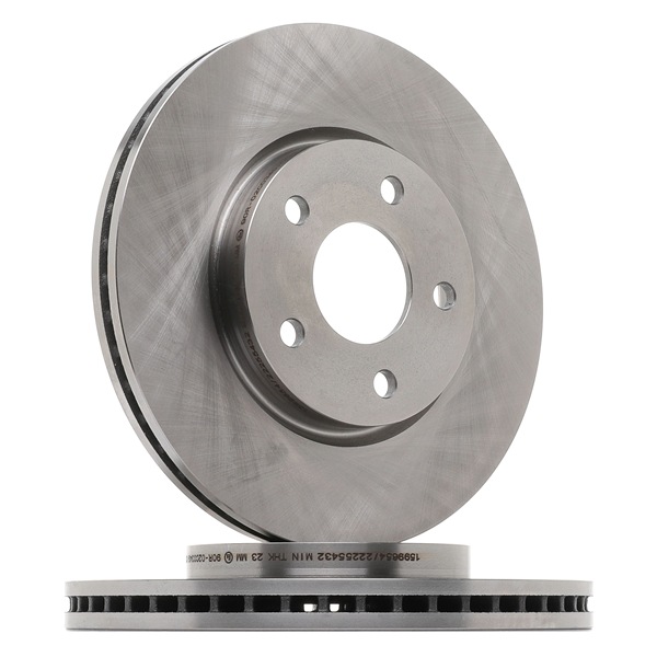 RIDEX 82B3425 Bremseskive