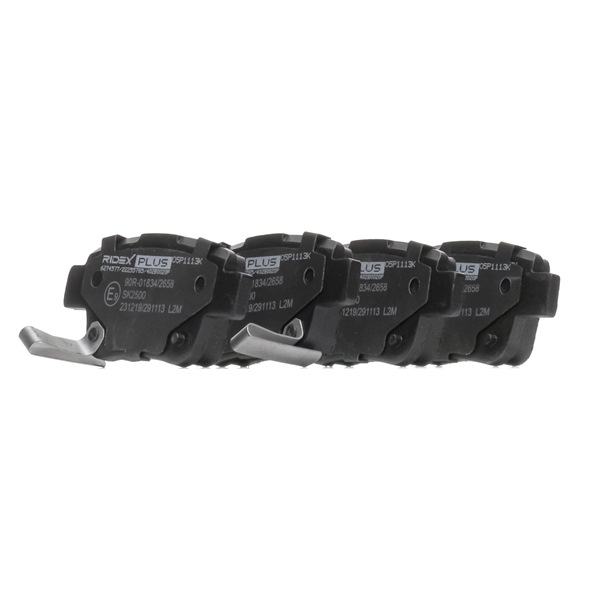 RIDEX PLUS 402B0020P Fékbetét készlet, tárcsafék TOYOTA Previa / Estima III (XR50) 2.4 Hybrid (AHR20_) 150 LE Benzin/elektromos árak