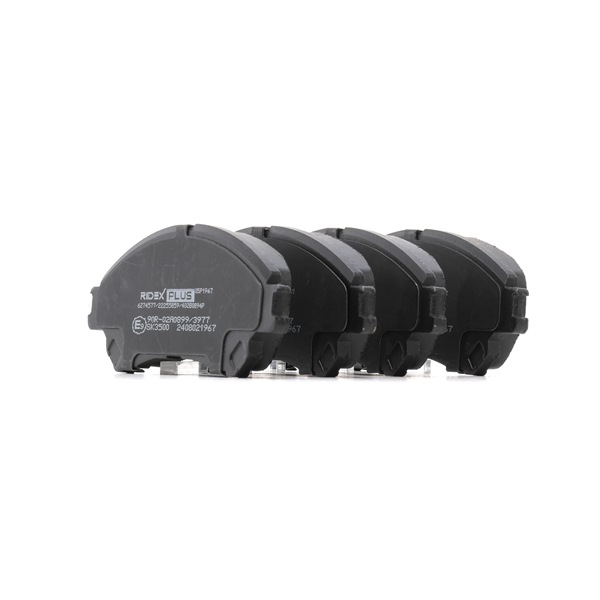 RIDEX PLUS 402B0894P Remblok voor Suzuki S-Cross III 1.5 Hybrid (AKK415) 116 Pk 2023 K15C Volledig hybride RIDEX PLUS 402B0894P Remblok SUZUKI S-Cross III 1.5 Hybrid (AKK415) 116 Pk Benzine/Elektro prijs