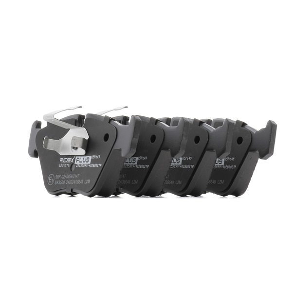 Bromsbelägg 402B0027P RIDEX PLUS 3411 6761 277 SUBARU