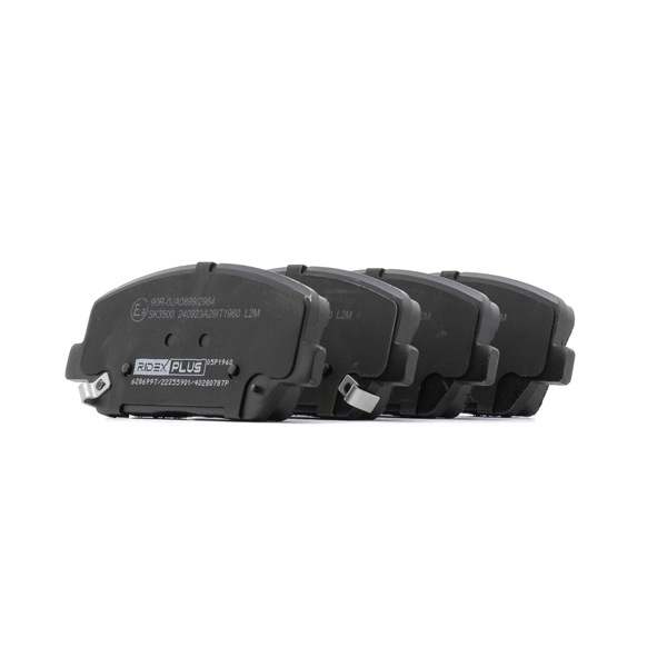 Bromsbelägg 402B0787P RIDEX PLUS 58101 A6A20 Bromsbelägg 402B0787P RIDEX PLUS 58101 A6A20 OPEL