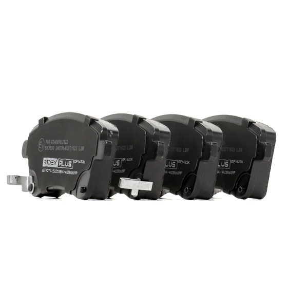 Bremseklodser 402B0609P RIDEX PLUS 58101 1PA00 Bremseklodser 402B0609P RIDEX PLUS 58101 1PA00 HYUNDAI