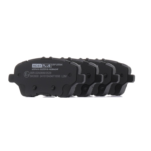 Jarrupalat, levyjarru 402B0624P RIDEX PLUS 1 848 532 RENAULT