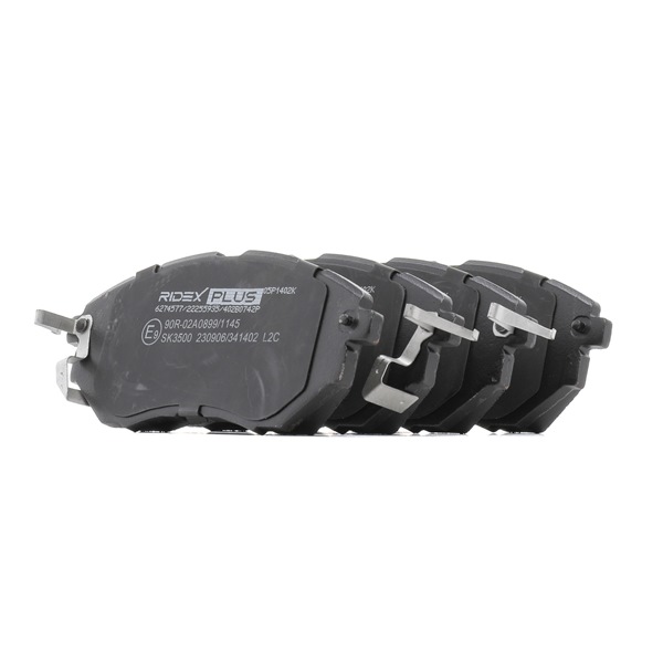 Plaquettes de frein 402B0742P RIDEX PLUS 26296-VA030 Plaquettes de frein 402B0742P RIDEX PLUS 26296-VA030 RENAULT