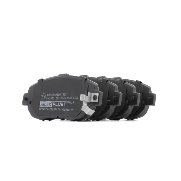 RIDEX PLUS 402B0349P Bremsbelag Lexus GS 300 JZS147 300 (JZS147_) 212 PS Benzin Kosten