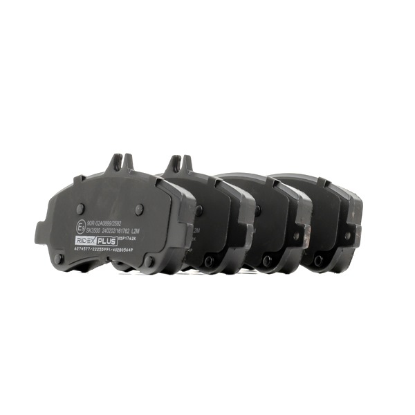 Brake pad set 402B0564P RIDEX PLUS A 005 420 63 20 Brake pad set 402B0564P RIDEX PLUS A00 542 06320 MERCEDES-BENZ