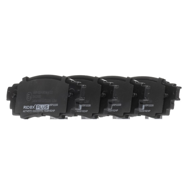 Remblokken 402B1824P RIDEX PLUS 04466 10 010 Remblokken 402B1824P RIDEX PLUS 04466-10010 VOLVO