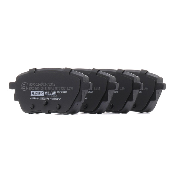 Plaquettes de frein 402B1704P RIDEX PLUS A 000 420 57 03 Plaquettes de frein 402B1704P RIDEX PLUS A0004205703 KIA
