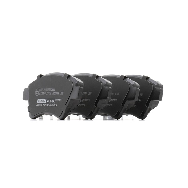 402B1525P RIDEX PLUS Remblok Renault goedkoop