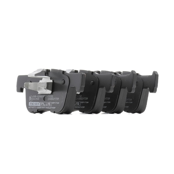 Fékbetét készlet, tárcsafék 402B0475P RIDEX PLUS 45022-TGN-G00 HONDA