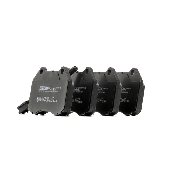 Bremseklodser 402B0540P RIDEX PLUS 7 736 583 0 Bremseklodser 402B0540P RIDEX PLUS 773 65 830 RENAULT