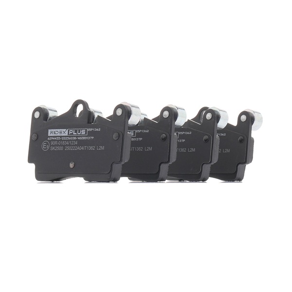 RIDEX PLUS 402B0137P Plaquettes de frein