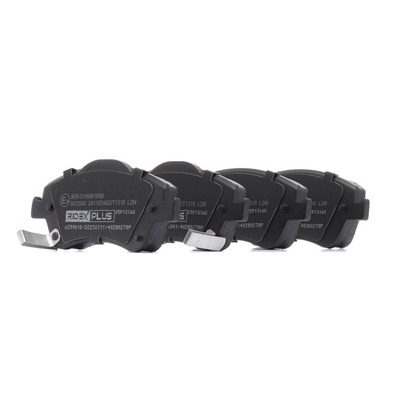 Bremseklosser 402B0278P RIDEX PLUS 0446502260 TOYOTA
