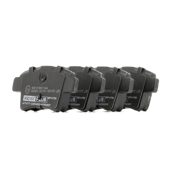 RIDEX PLUS 402B0281P Brzdové platničky Citroen C4 Picasso mk1 2.0 HDi 150 KS nafta cena