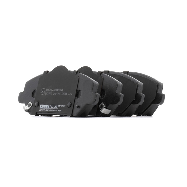 Pastilhas de travão 402B1398P RIDEX PLUS 58101G4A00 HYUNDAI
