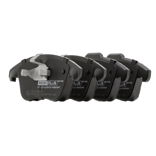 RIDEX PLUS 402B0504P Plaquettes de frein