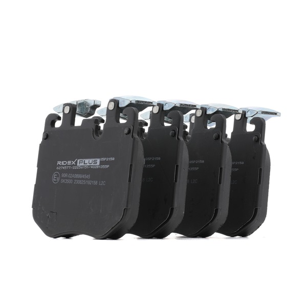Brake pad set 402B1355P RIDEX PLUS 34106888459 ROLLS-ROYCE