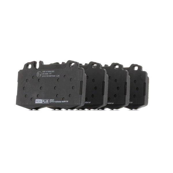 Remblokken 402B0176P RIDEX PLUS 004 420 04 20 OPEL